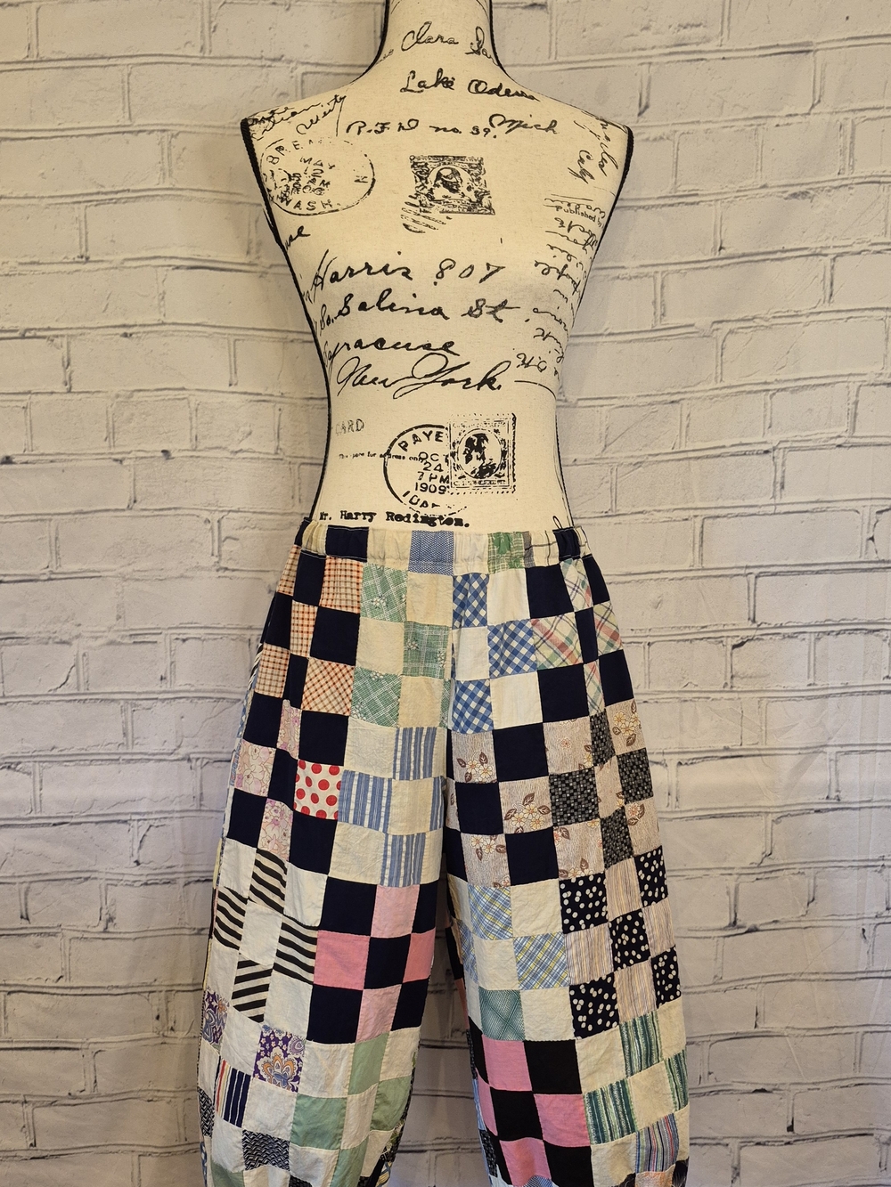 Vintage Reverisble Baggy Bloomers - Multicolor
